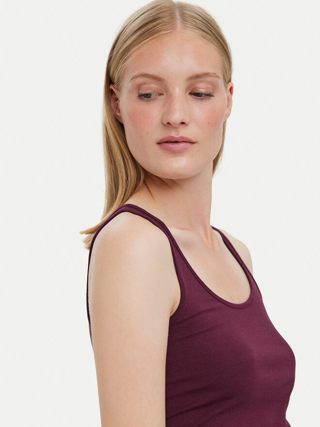 Vero Moda Vero Moda Top Maxi 10185110 Vijolična Regular Fit