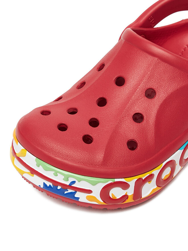 Crocs Klapki Crocs C-BAYABAND CLOG T 211683-6EN Czerwony