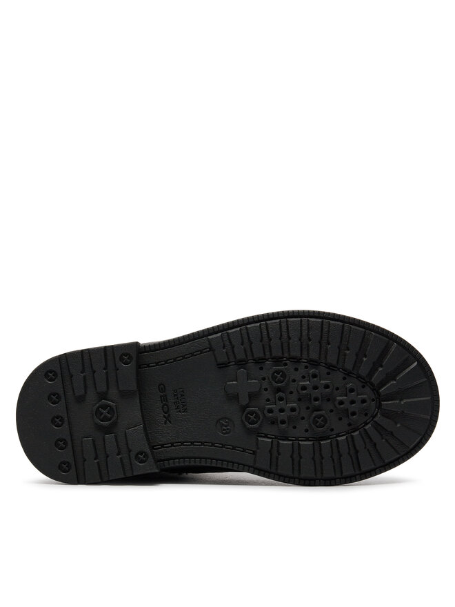 Geox Škornji Geox J Eclair Girl J369QN 000BC C9999 M Črna