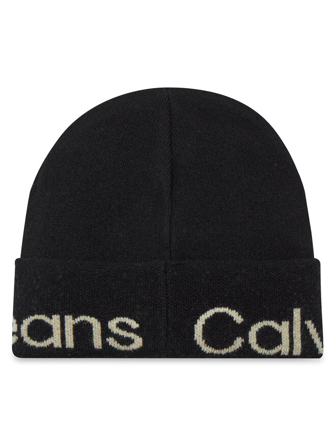 Calvin Klein Jeans Zestaw Szalik i Czapka Calvin Klein Jeans Gifting Mono Beanie/Scarf K60K611421 Czarny