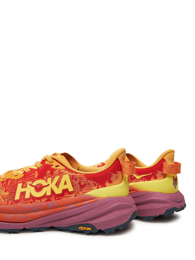Hoka Buty do biegania Hoka Speedgoat 6 W 1147811 Pomarańczowy