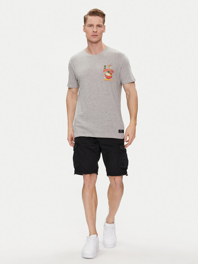 Brave Soul Brave Soul Футболка MTS-149TAKEAWAY Сірий Straight Fit