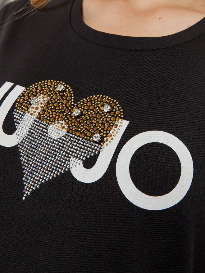 Liu Jo Liu Jo T-Shirt WF4416 JS923 Μαύρο Regular Fit