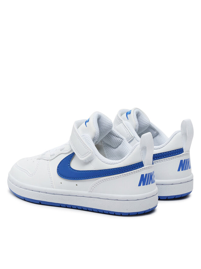 Nike Sneakersy Nike Court Borough Low Recraft (Ps) DV5457 110 Biela
