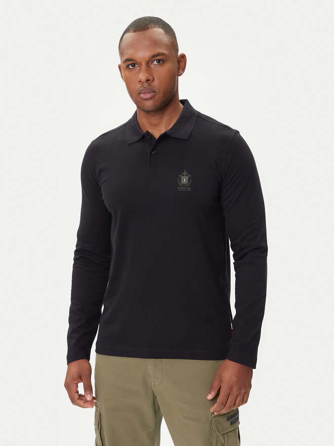 Aeronautica Militare Aeronautica Militare Polo 252PO1886UJ00703 Negro Regular Fit