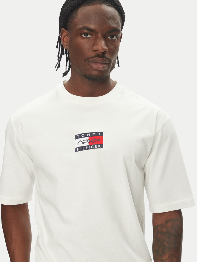 Tommy Hilfiger Tommy Hilfiger Футболка F1 Movie MW0MW41391 Білий Regular Fit