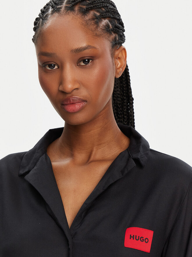 HUGO HUGO Pijama Elle 50531526 Negro Relaxed Fit