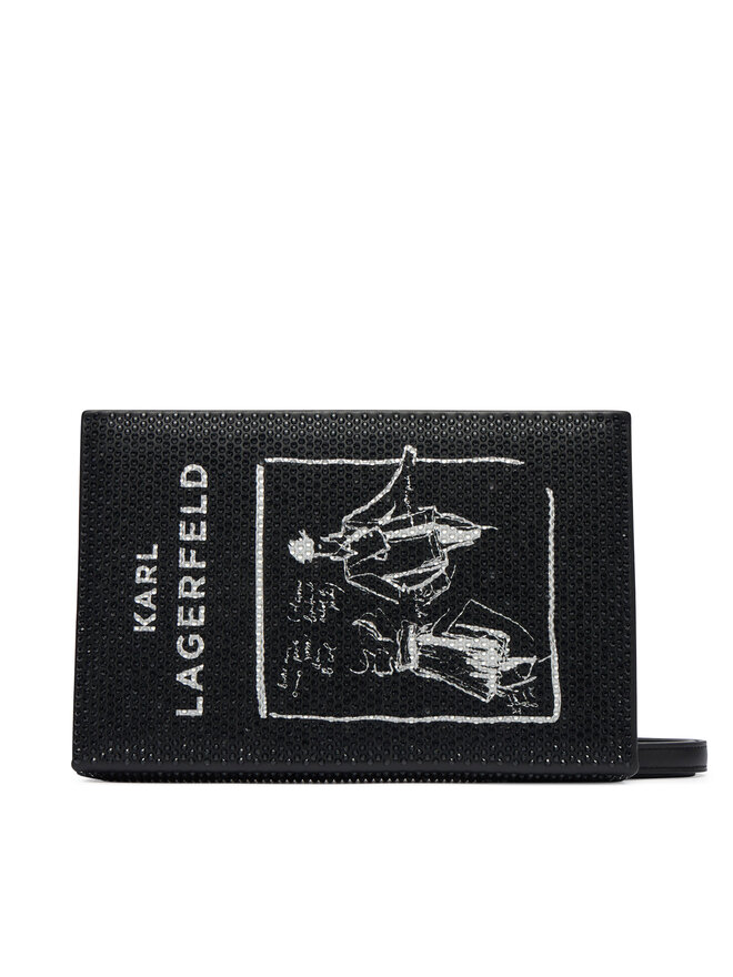 KARL LAGERFELD Handtasche KARL LAGERFELD B3W30110 Schwarz