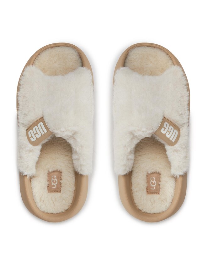 Ugg Şlapi Ugg W Foamo Uggplush Slide 1143849 Alb