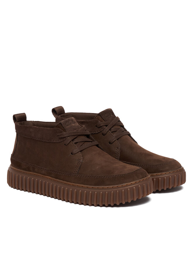 Clarks Черевики Clarks Torhill LaceHi 26184694 Темно-коричневий