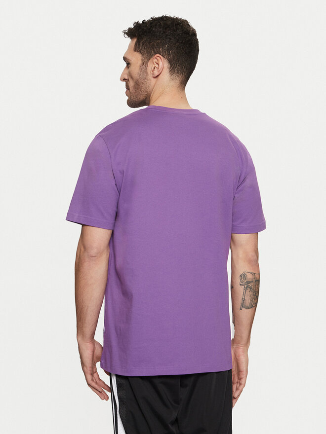 adidas adidas Marškinėliai Trefoil Series JP4498 Violetinė Regular Fit