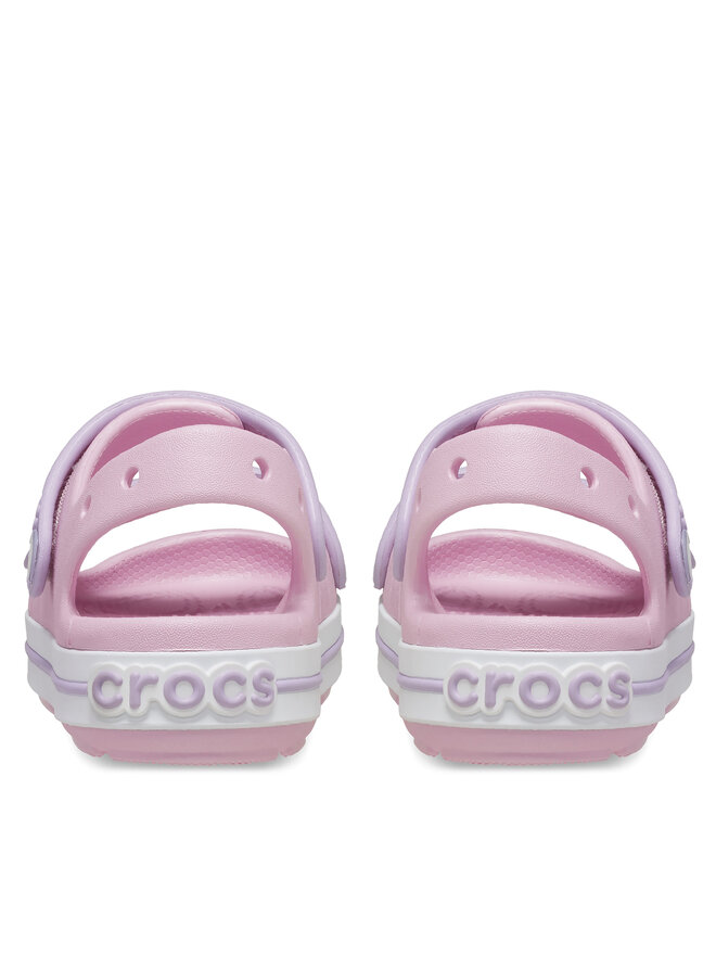 Crocs Sandały Crocs Crocband Cruiser Sandal Kids 209423 Różowy