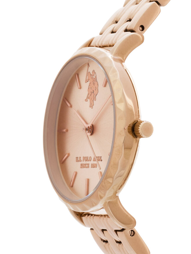 U.S. Polo Assn. Часовник U.S. Polo Assn. Arya USP8371RG Златист
