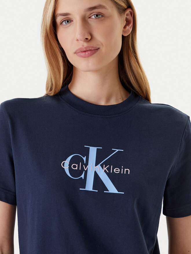 Calvin Klein Jeans Calvin Klein Jeans T-Shirt Hero Classic LV047B865G Dunkelblau Regular Fit