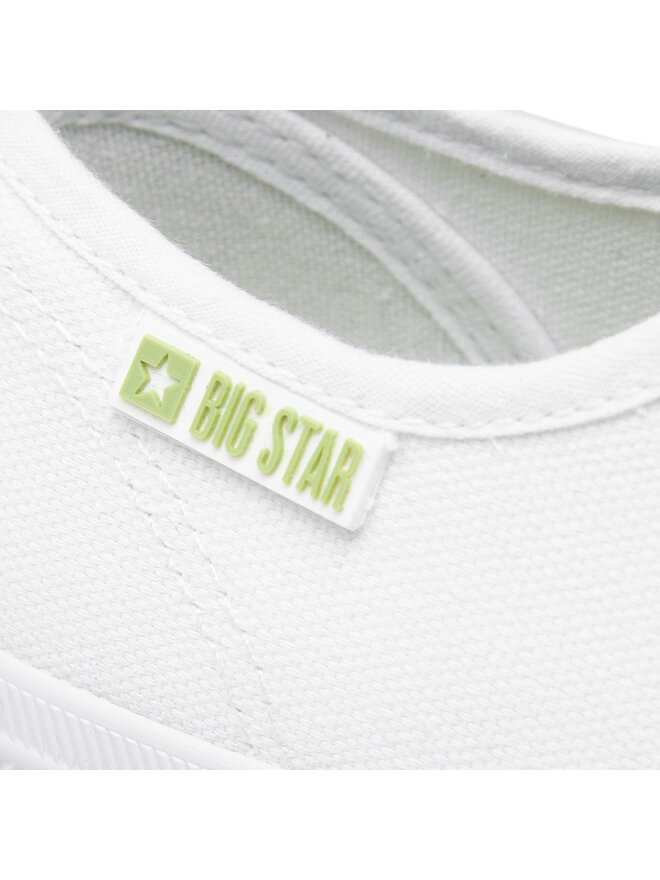 Big Star Shoes Πάνινα παπούτσια Big Star Shoes JJ274260 Λευκό