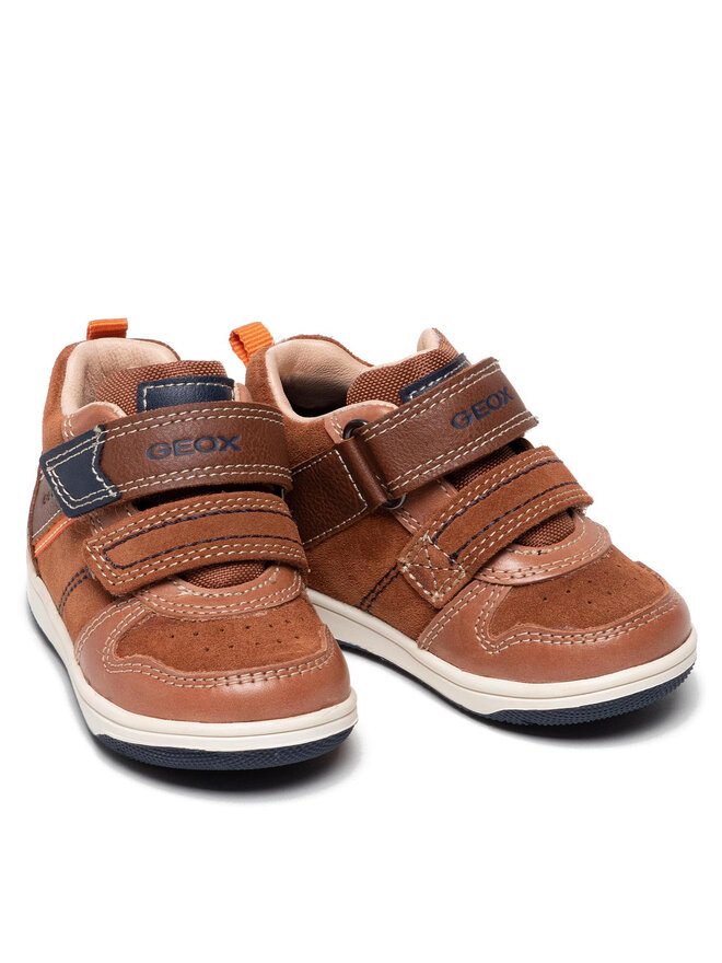 Schnürschuhe Geox B New Flick B. A B161LA 022ME C0947 M Braun | eschuhe.de
