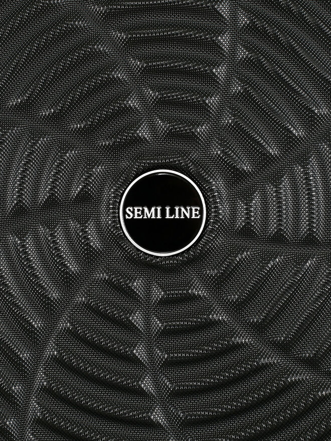 Semi Line Valiză mare Semi Line T5925-3 Negru