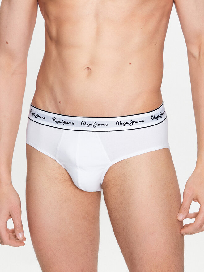 Pepe Jeans Pepe Jeans Σετ σλιπ 3 τμχ. Pepe Bf 3P PMU10970 Λευκό