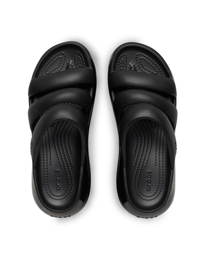 Crocs Papucs Crocs Mega Crush Triple Strap 209842 Fekete