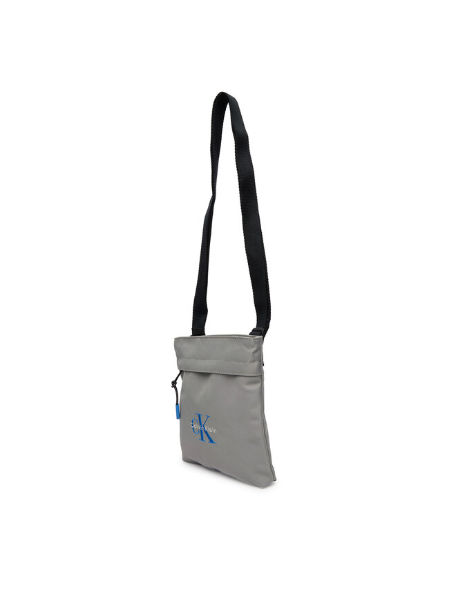 Calvin Klein Umhängetasche Calvin Klein Bold Flatpack LV04D3178G Grau
