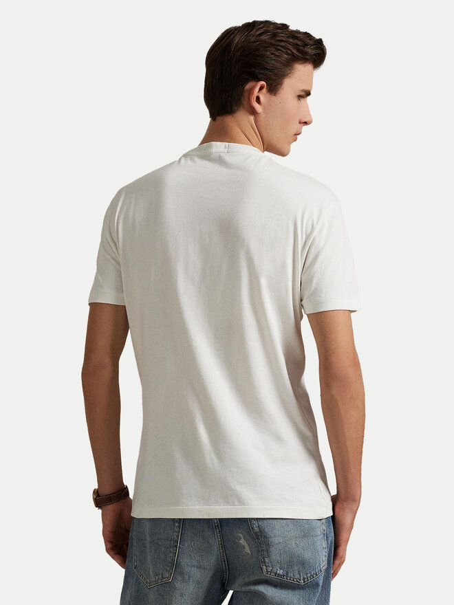 Polo Ralph Lauren Polo Ralph Lauren Camiseta 710P00085001 Blanco Custom Slim Fit
