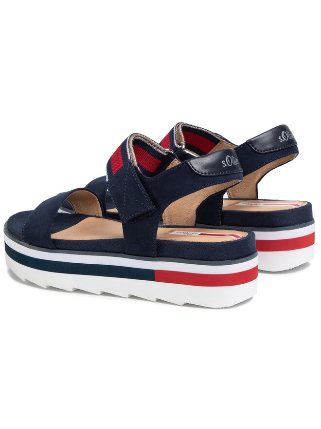 s.Oliver Sandalen s.Oliver 5-28204-24 Dunkelblau