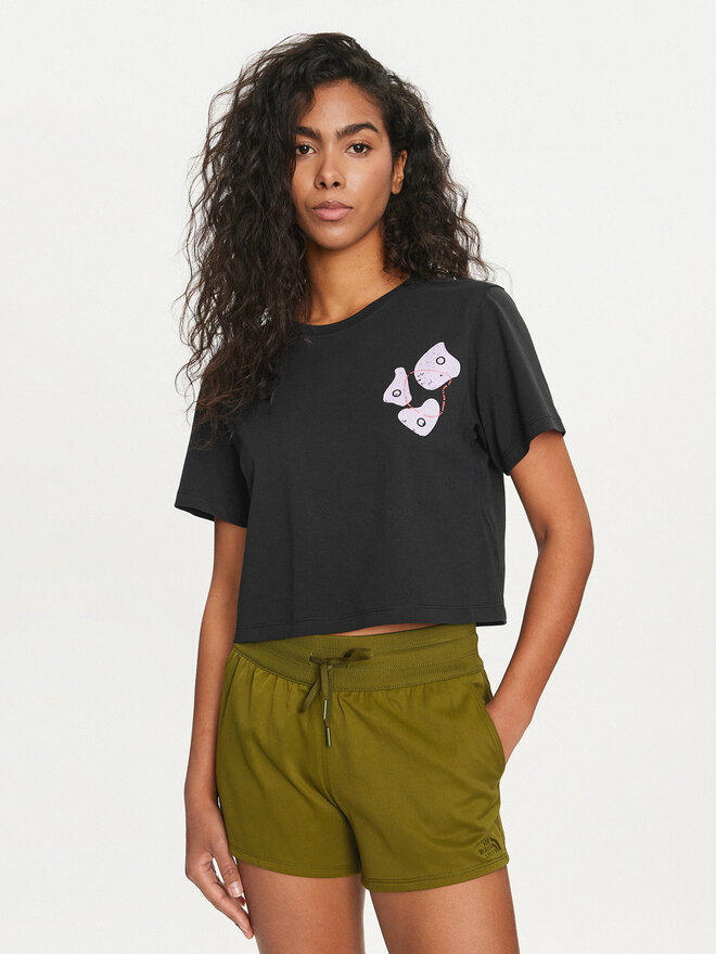 The North Face The North Face T-Shirt NF0A87FJ Μαύρο Regular Fit