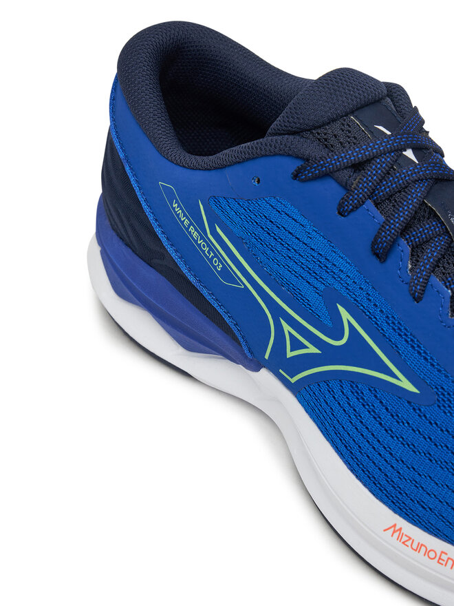 Mizuno Tekaški čevlji Mizuno Wave Revolt 3 J1GC2481 Mornarsko modra