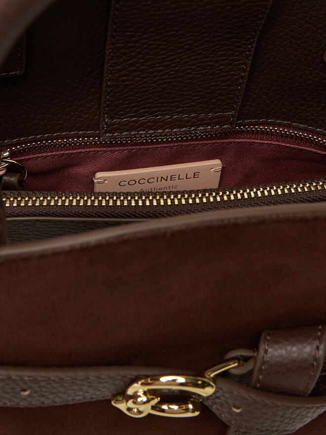 Coccinelle Сумка Coccinelle TLB Coccinellesabine Suede Bi E1 TLB 18 02 01 Коричневий