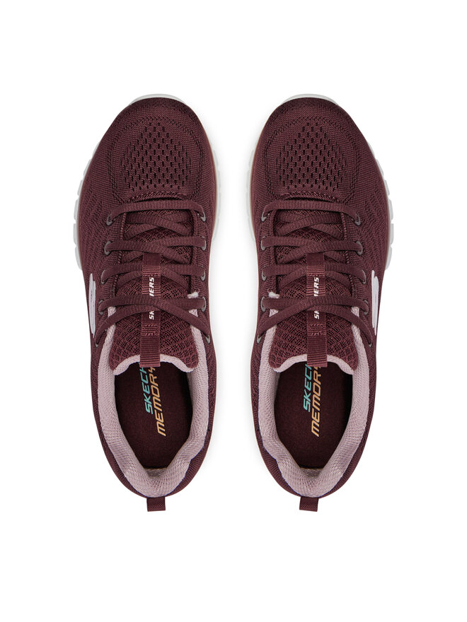 Skechers Sneakers Skechers Get Connected 12615/WINE Vișiniu