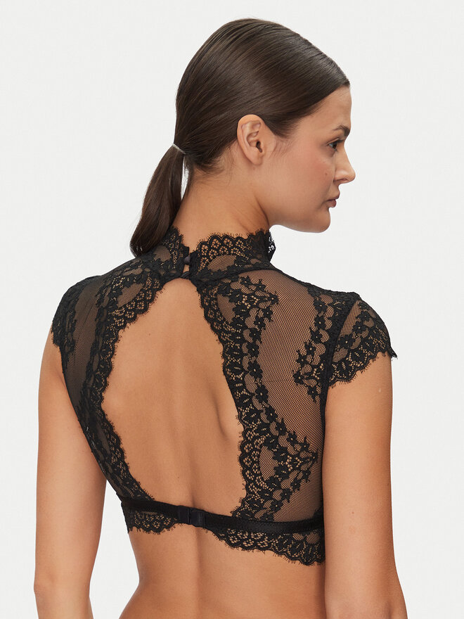 Hunkemöller Hunkemöller Top nedrček Daisy 205499 Črna