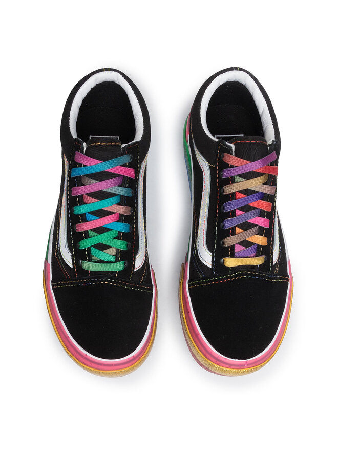 Sneakers aus Stoff Vans Old Skool Stacked VN0A4U15WW11 Schwarz eschuhe