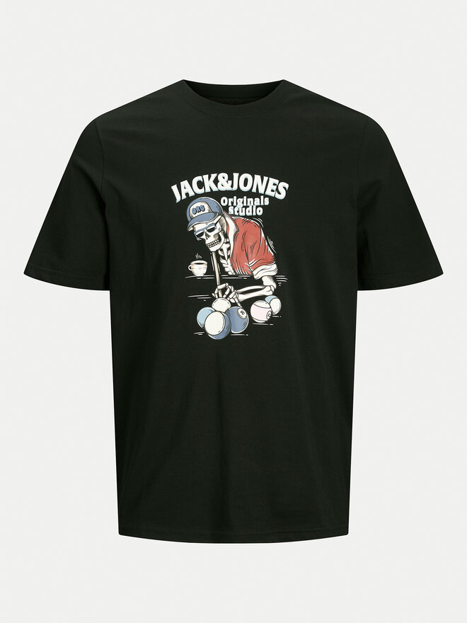 Jack&Jones Jack&Jones Marškinėliai Eight Skull 12264841 Juoda Standard Fit