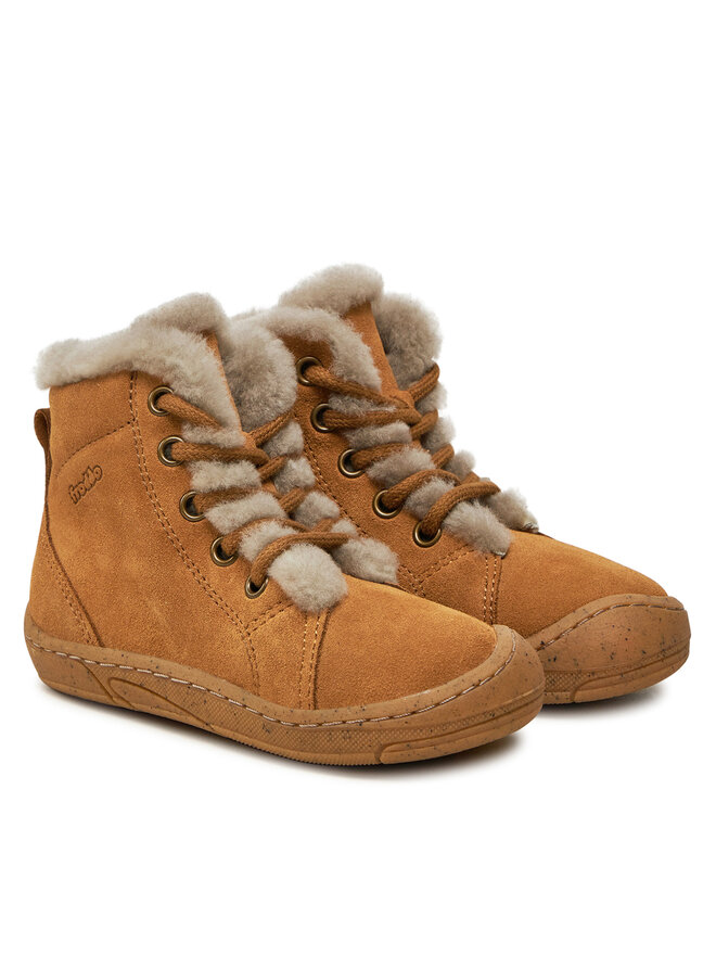 Froddo Gležnjače Froddo Minni Suede Laces G2110140-2 S Smeđa