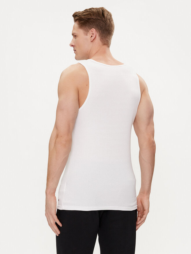 Tommy Hilfiger Tommy Hilfiger 3er-Set Tank-Tops UM0UM03179 Weiß Slim Fit
