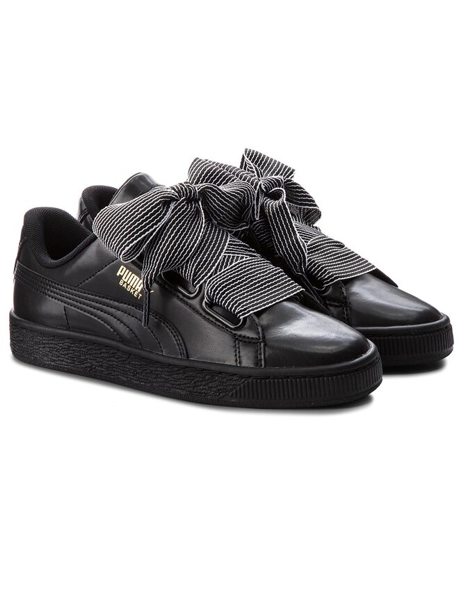 Puma Снікерcи Puma Basket Heart Wn's 365198 01 Чорний