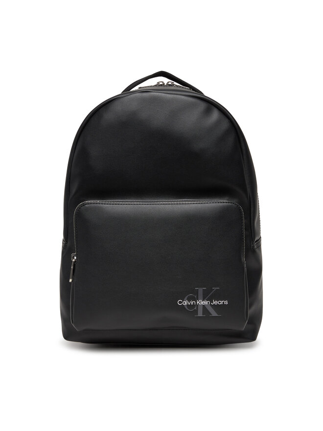 Calvin Klein Jeans Nahrbtnik Calvin Klein Jeans Mono Logo Backpack 40 LV04G3042G Črna