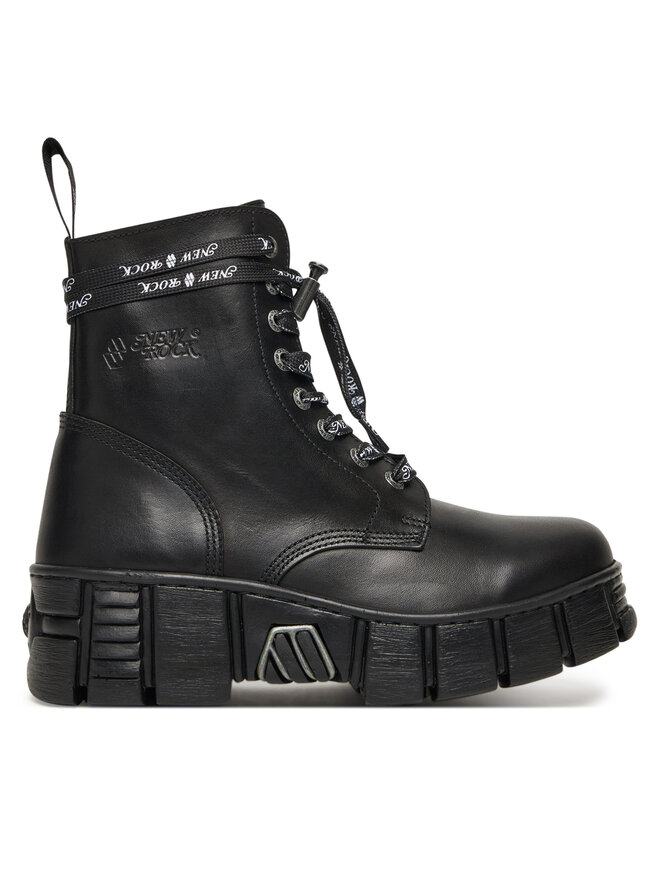 NEW ROCK Bakancs NEW ROCK M-WALL084NP-C8 Fekete