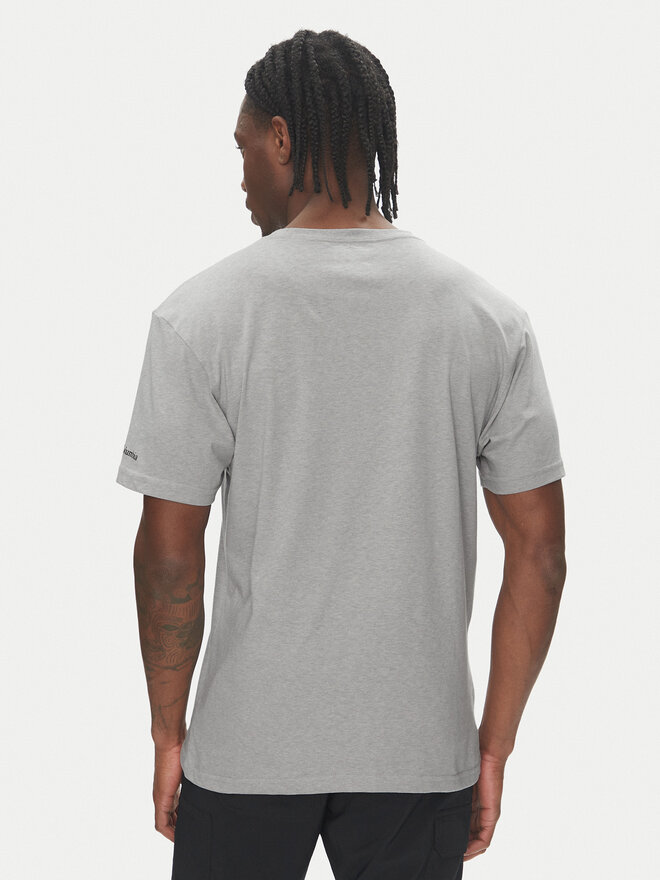 Columbia Columbia Marškinėliai CSC Basic Logo EM2180 Pilka Regular Fit