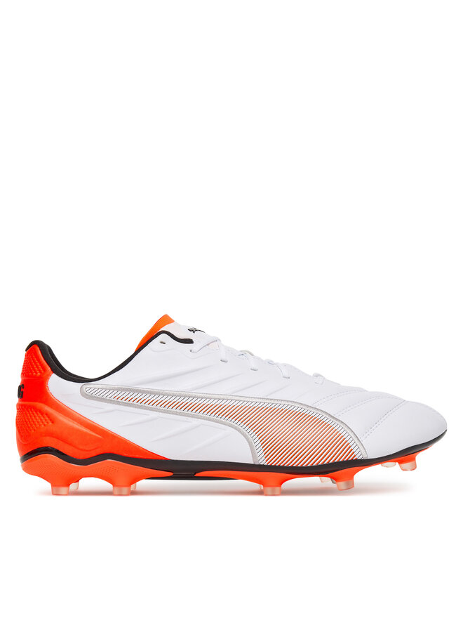Puma Ποδοσφαιρικά Παπούτσια Puma King Pro Fg/Ag 108828 01 Λευκό