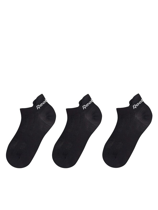 Lot de 3 paires de chaussettes basses femme Reebok TECH STYLE TR W 3P FQ6248 Noir chaussures