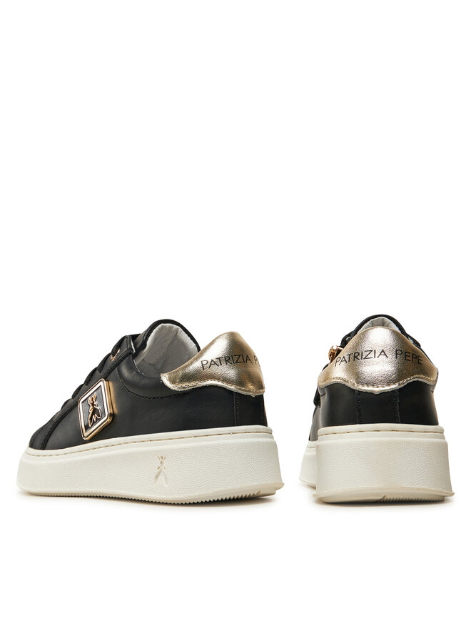 Patrizia Pepe Sneakersy Patrizia Pepe PJ853.31 S Černá