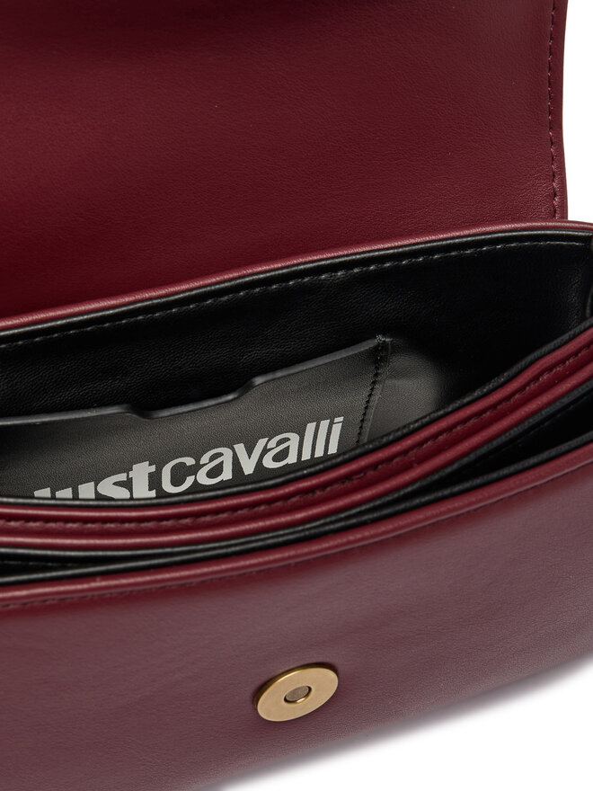 Just Cavalli Handtasche Just Cavalli Iconic Snakes 81RA4BA7 ZSA89 Dunkelrot