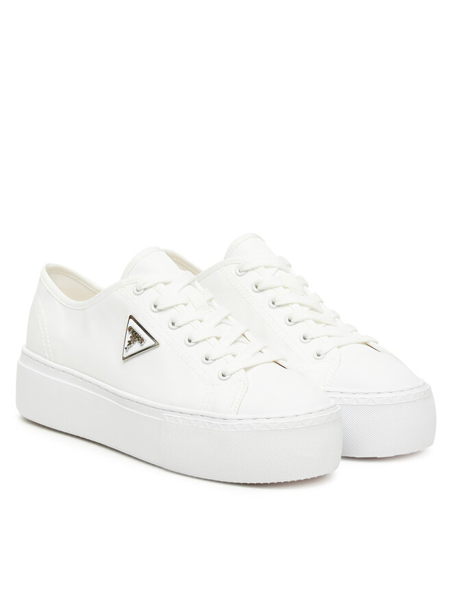 Guess Trampki Guess FLTJO2 FAB12 Biały
