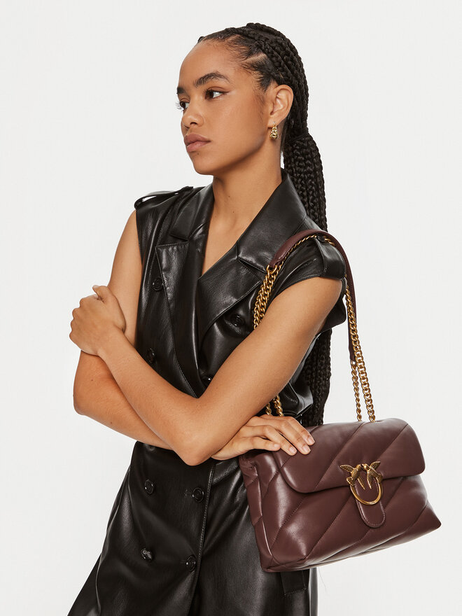 Сумка PINKO Love Puff Classic Cl 100038 A0F2 L86Q Коричневий