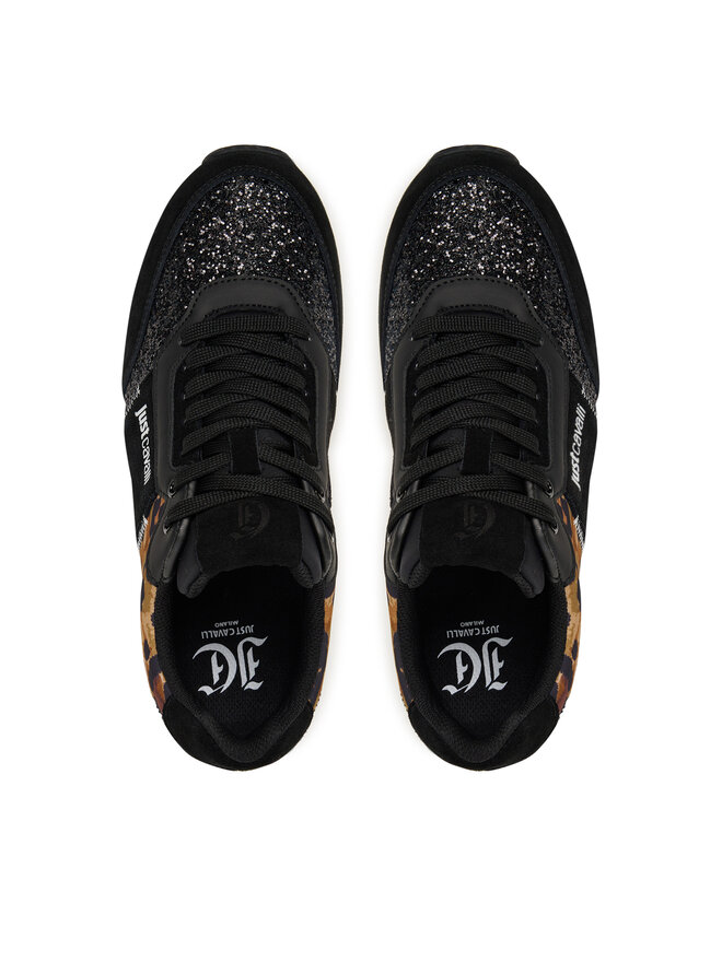 Just Cavalli Sneakersy Just Cavalli 79RA3SR2 ZSD71 Černá