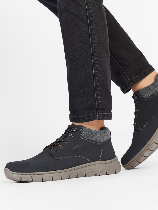 Rieker Schnürschuhe Rieker B5632-14 Dunkelblau