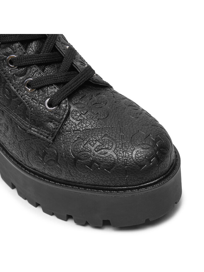 Guess Polokozačky Guess Vaires FLTSOM FAL10 Černá