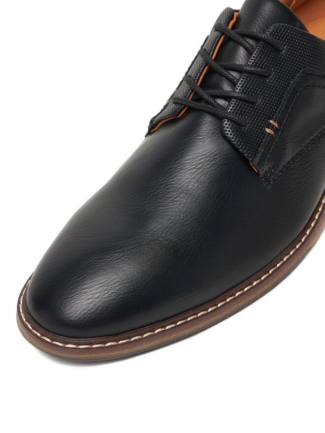 Lanetti Halbschuhe Lanetti CEO-1896 124AM Schwarz