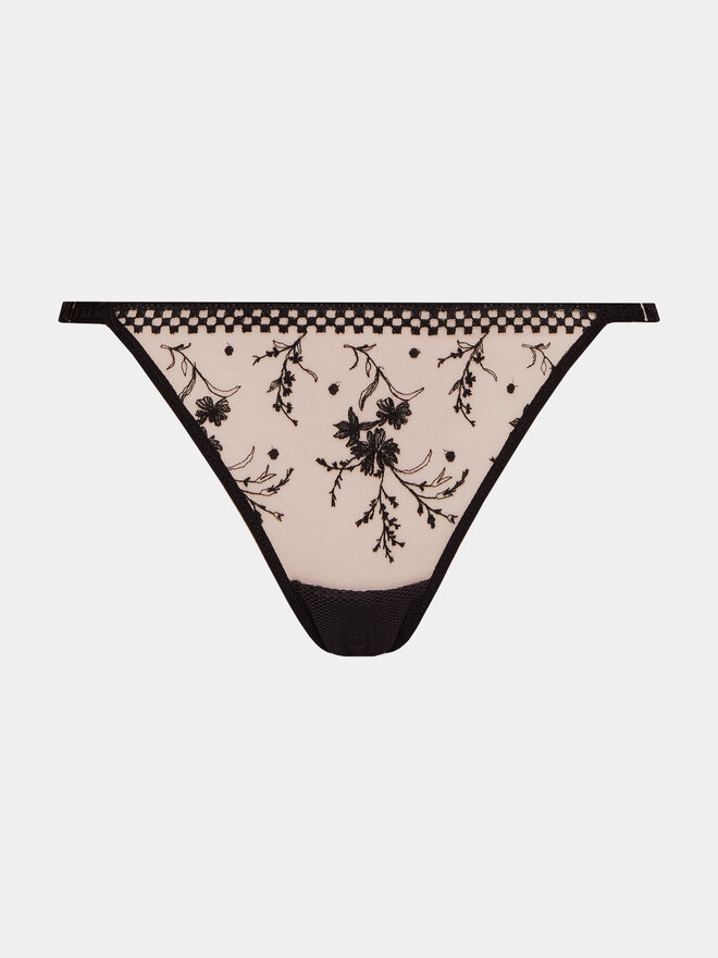 Passionata Passionata Stringtanga Suzy P41RG5 Schwarz